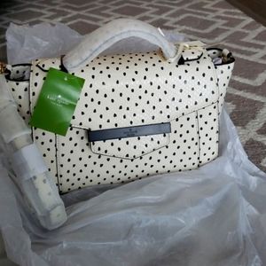 NWT kate spade new york Leopard Dot Handbag
